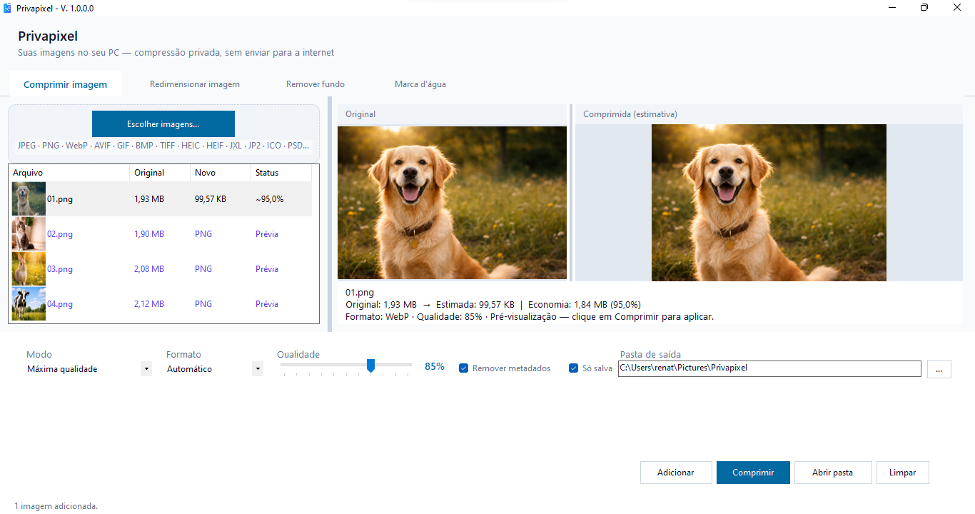 Privapixel Screenshot 1