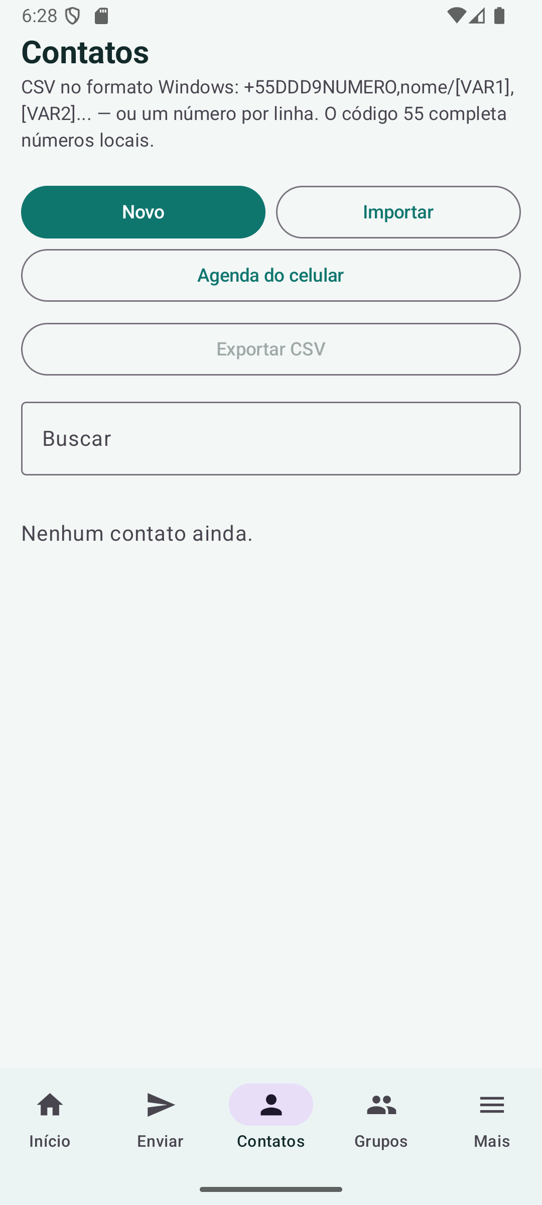 Top Active Whats Android — contatos