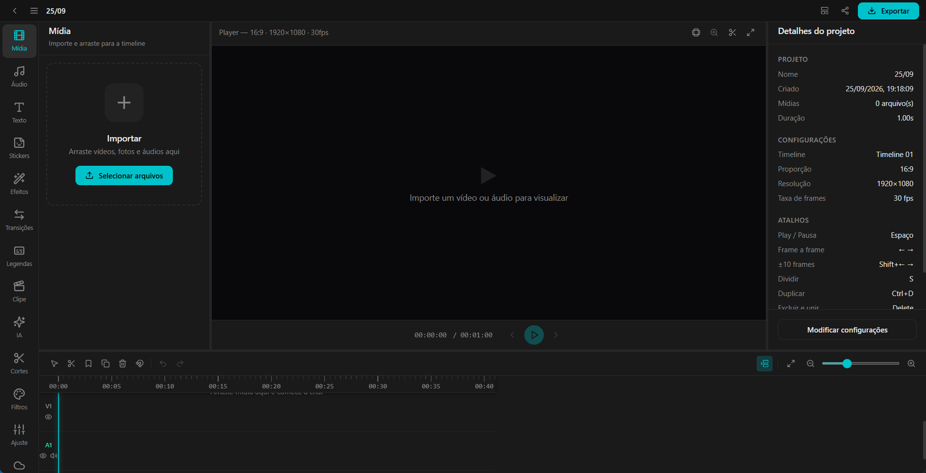 Editor e mídia