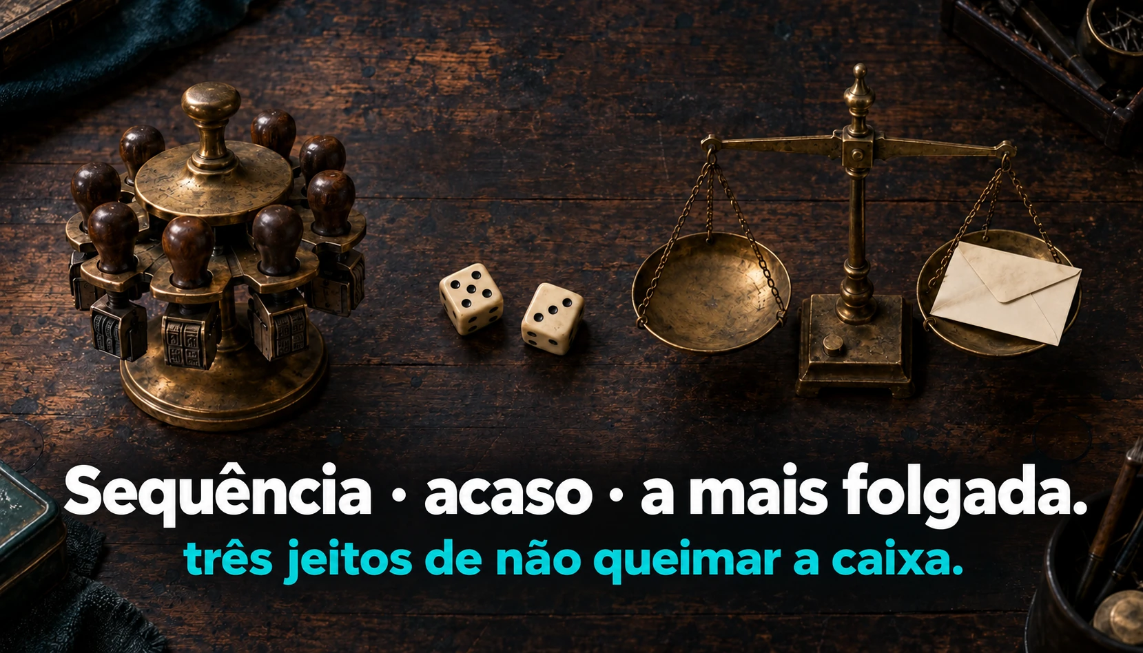 Sequência, acaso e a mais folgada — três modos de rodízio SMTP
