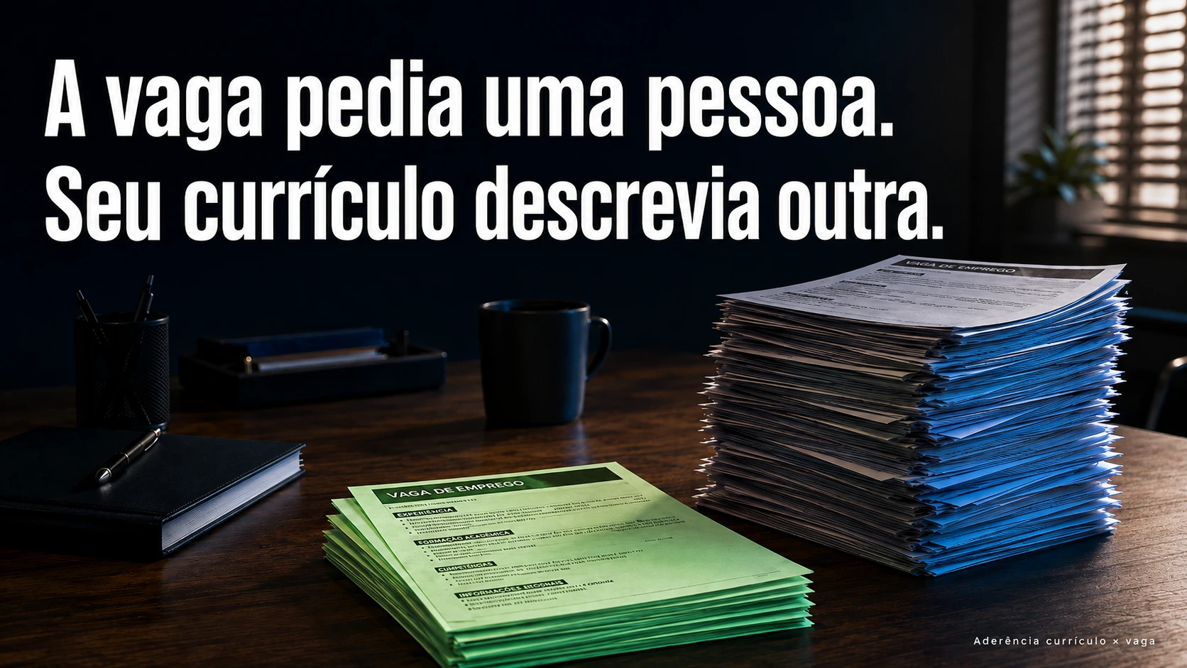 A vaga pedia uma pessoa. Seu currículo descrevia outra. — Top Active Link