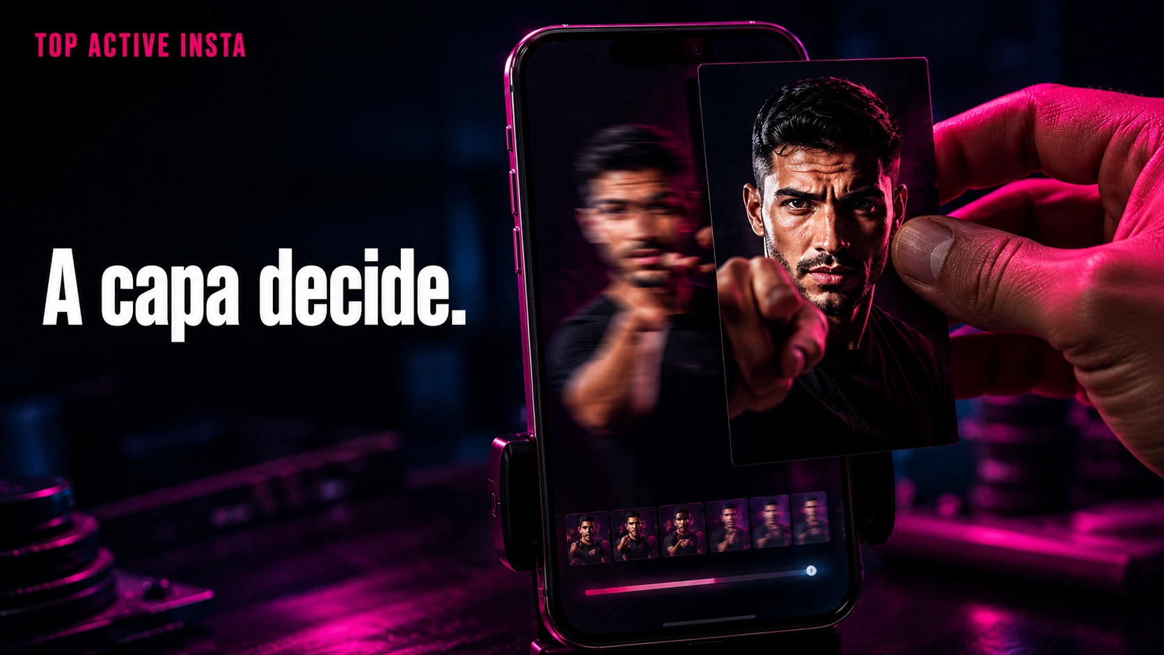 A capa decide. — Top Active Insta