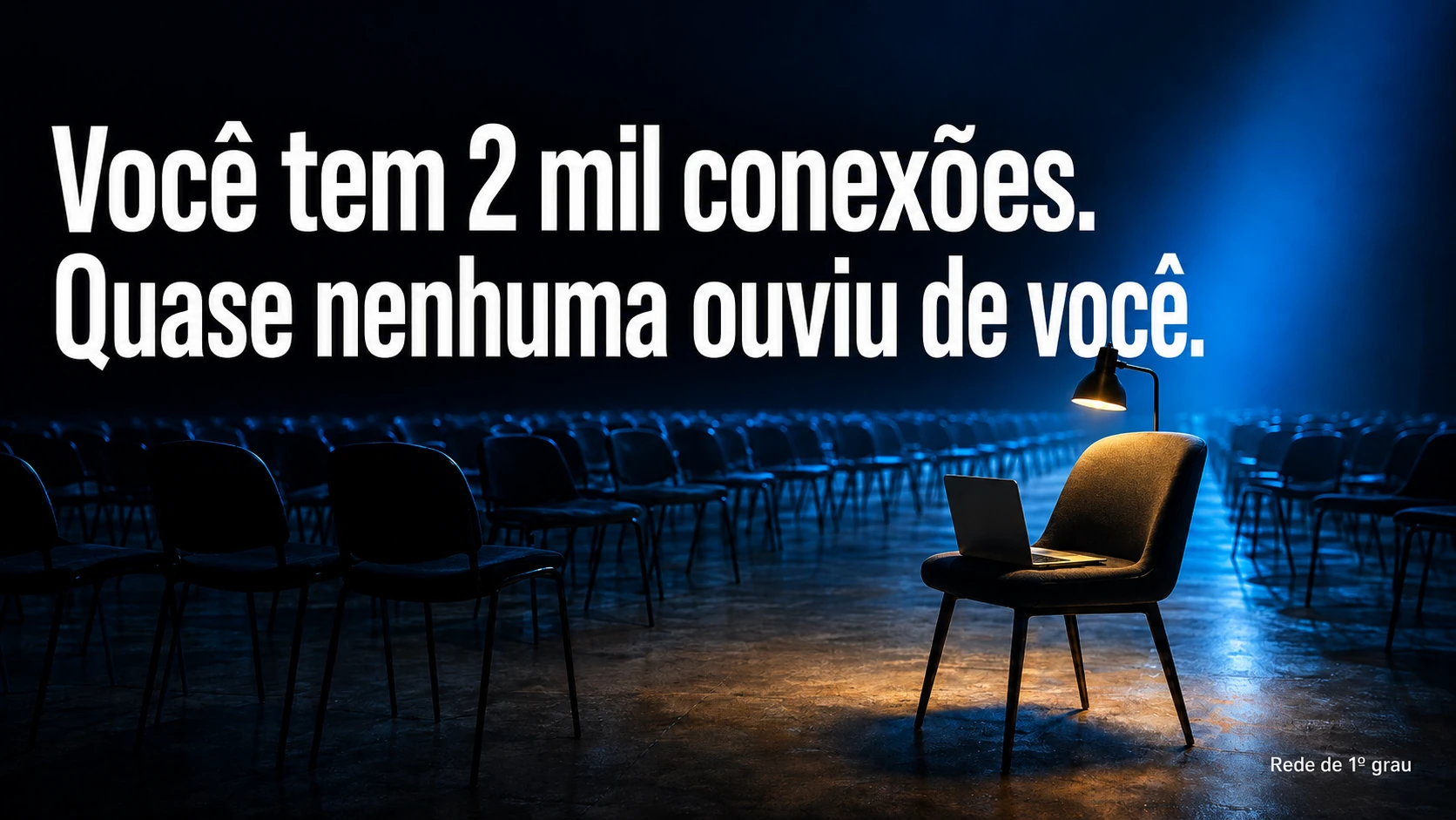 Você tem 2 mil conexões no LinkedIn. Quase nenhuma ouviu de você este mês. — Top Active Link