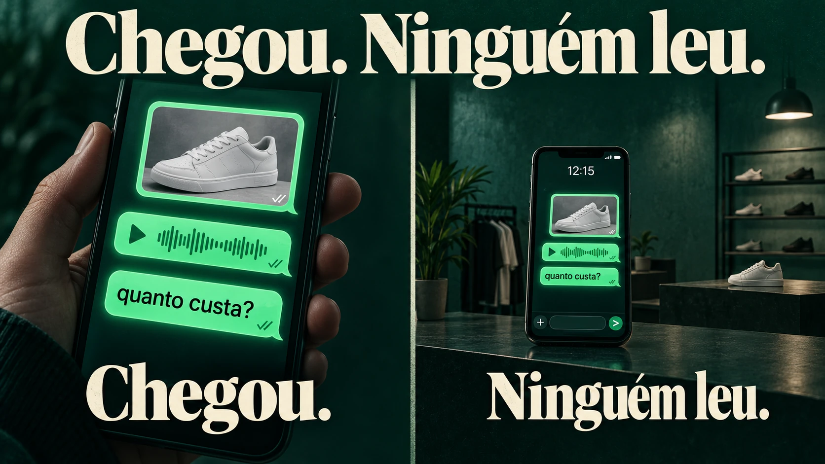 Chegou. Ninguém leu.