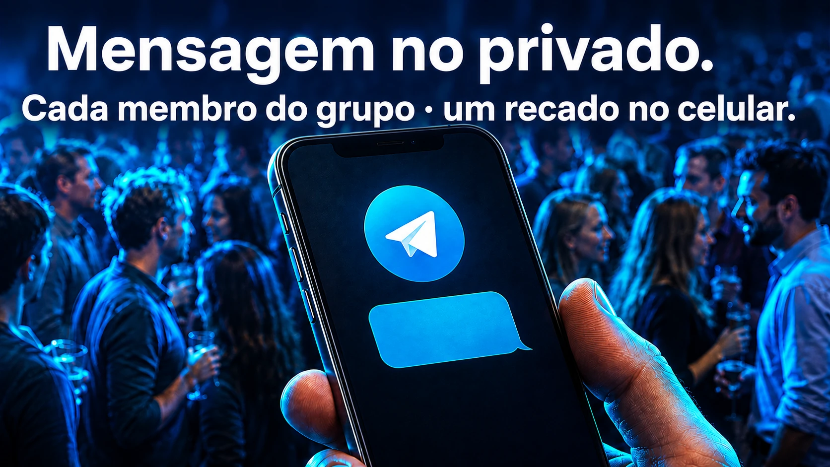 Mensagem no privado — Top Active Telegram