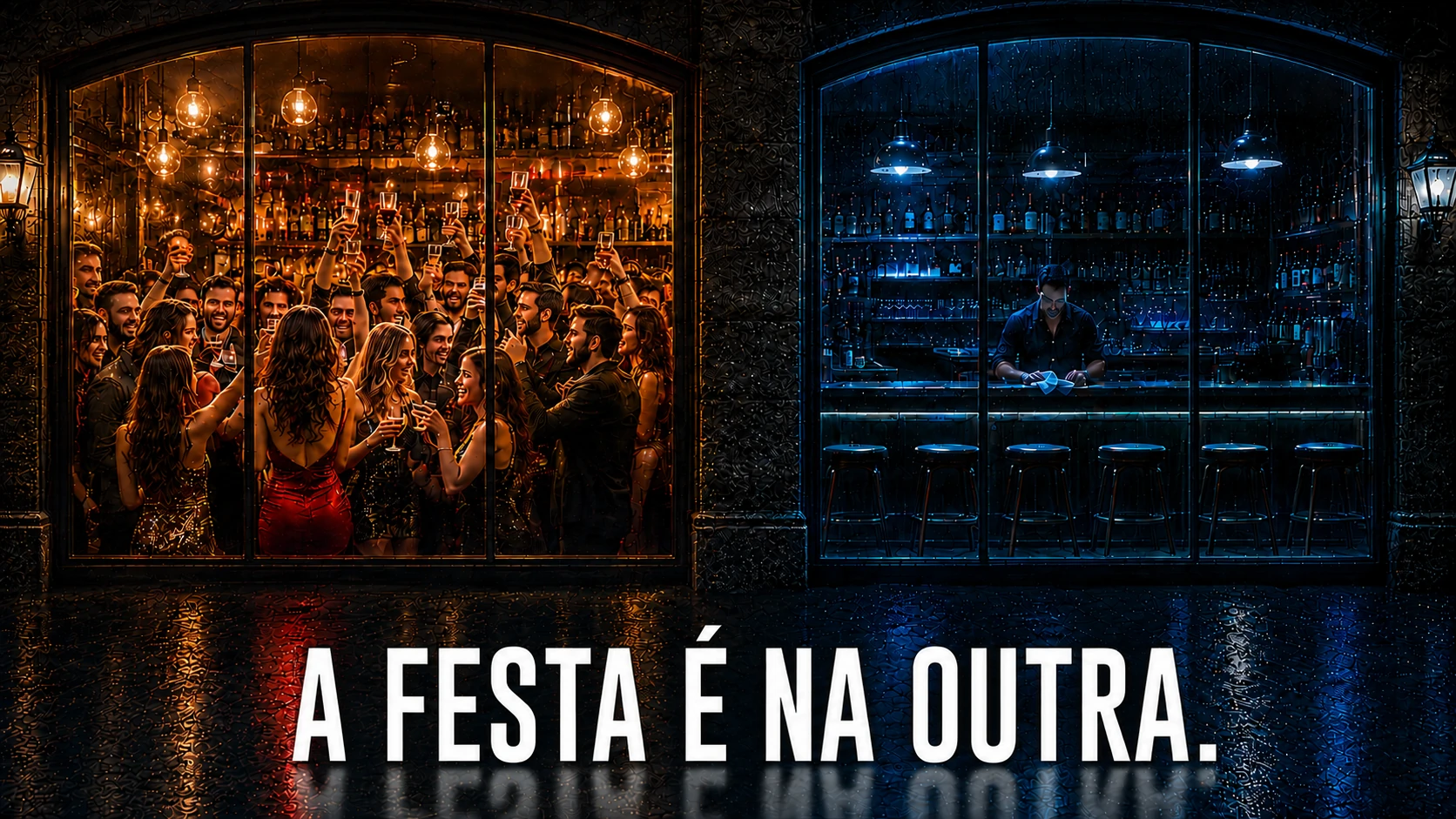 A festa é na outra. — Top Active Telegram